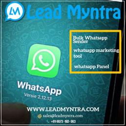 WhatsApp web panel_Lead Myntra